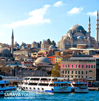 Estambul desde el Bósforo