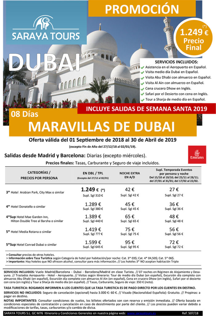 viajar a los emiratos arabes