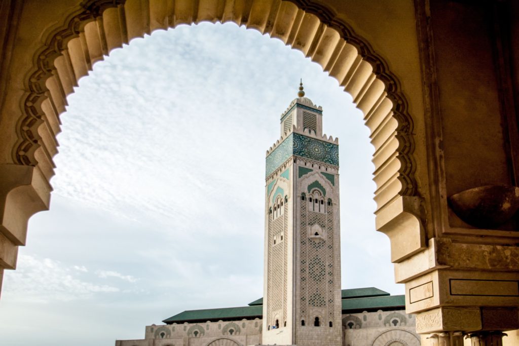 viajar a marruecos mezquita hassan casablanca