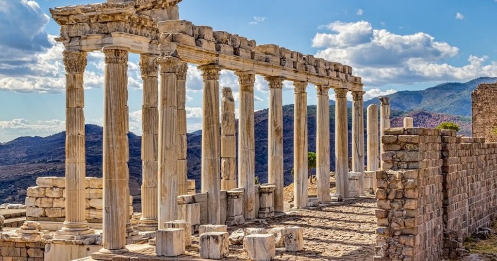 Ruinas Asclepion en Pergamon