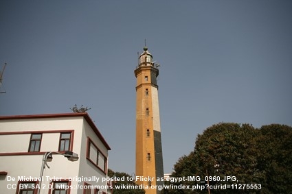 Faro de Port Said Egipto