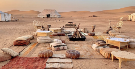 Noche desierto Marrakech